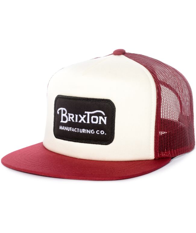 brixton mesh snapback